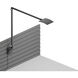 Mosso Pro Slatwall Mount Desk Lamp Wall Light in Metallic Black